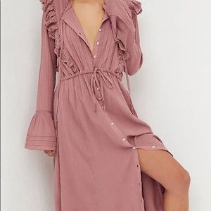 Free People Making Memories Midi Dress Size XS